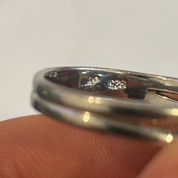 Multi-Color Gemstone Sterling Silver Ring - Picture 3 of 3